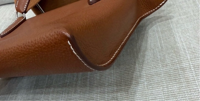 Hermès Videpoches 福寶馬鞍皮 金棕色 閒置近全新未拆模-12