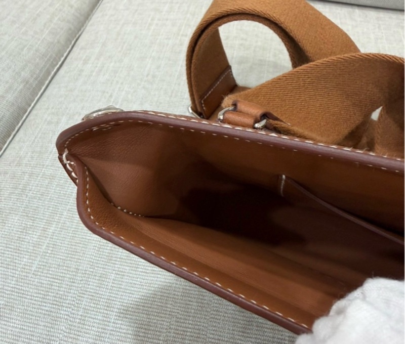 Hermès Videpoches 福寶馬鞍皮 金棕色 閒置近全新未拆模-15