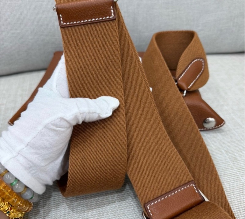 Hermès Videpoches 福寶馬鞍皮 金棕色 閒置近全新未拆模-21
