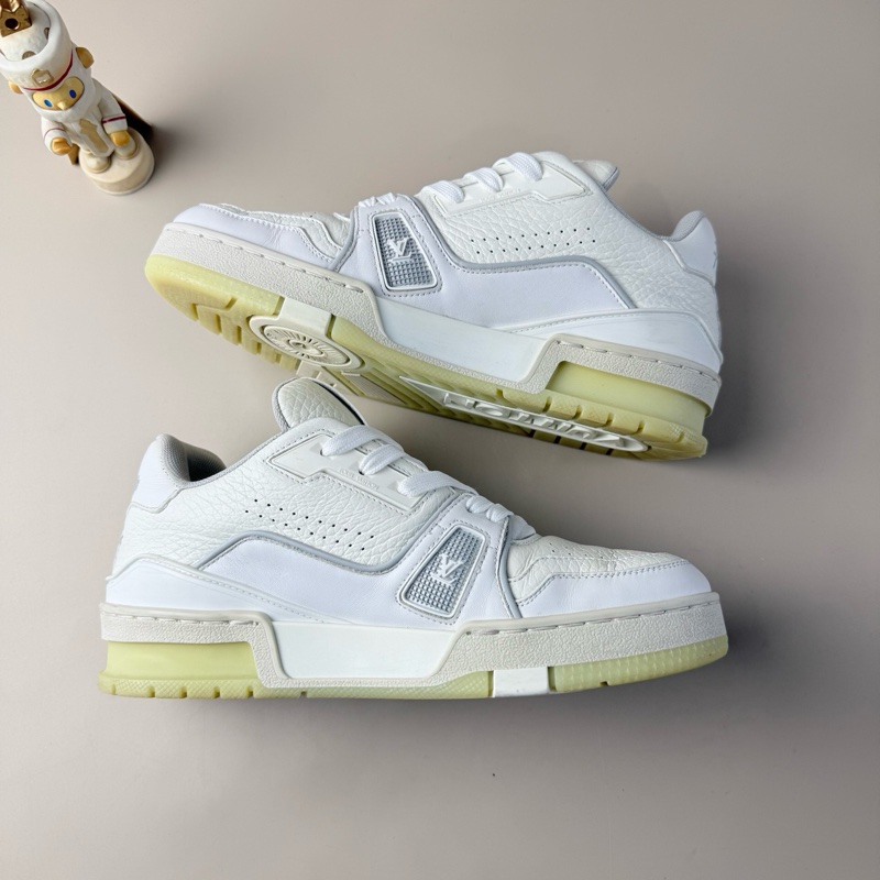 LV/路易威登 Trainer白水泥休閒鞋 36.5碼 95新 品相完美 鞋底磨損輕微-5