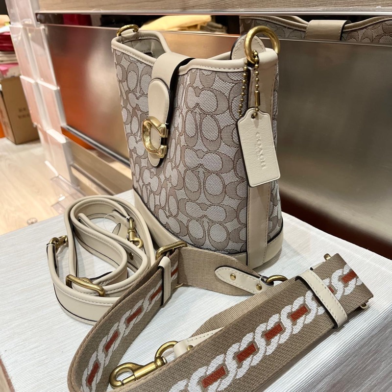 COACH TALI bucket bag 2x肩帶可斜背或肩背-1