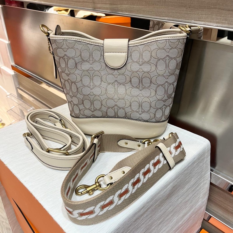 COACH TALI bucket bag 2x肩帶可斜背或肩背-2