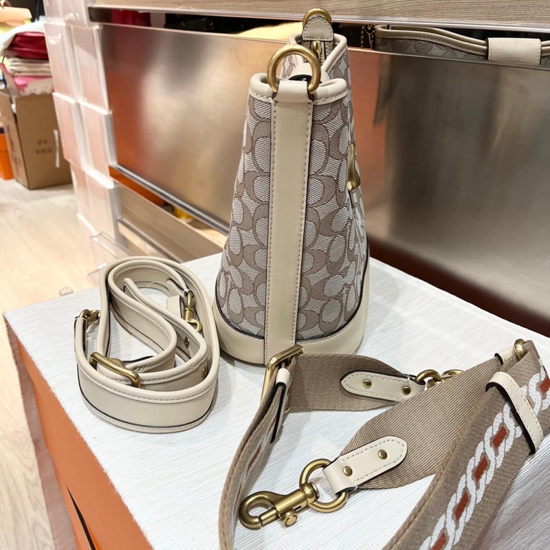 COACH TALI bucket bag 2x肩帶可斜背或肩背-3