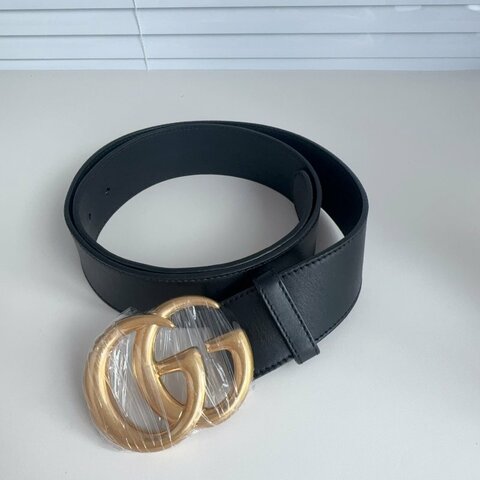 Gucci 古馳腰帶 黑色 長1m