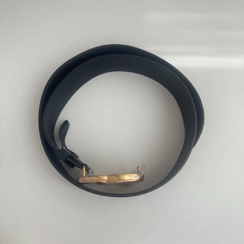 Gucci 古馳腰帶 黑色 長1m-7