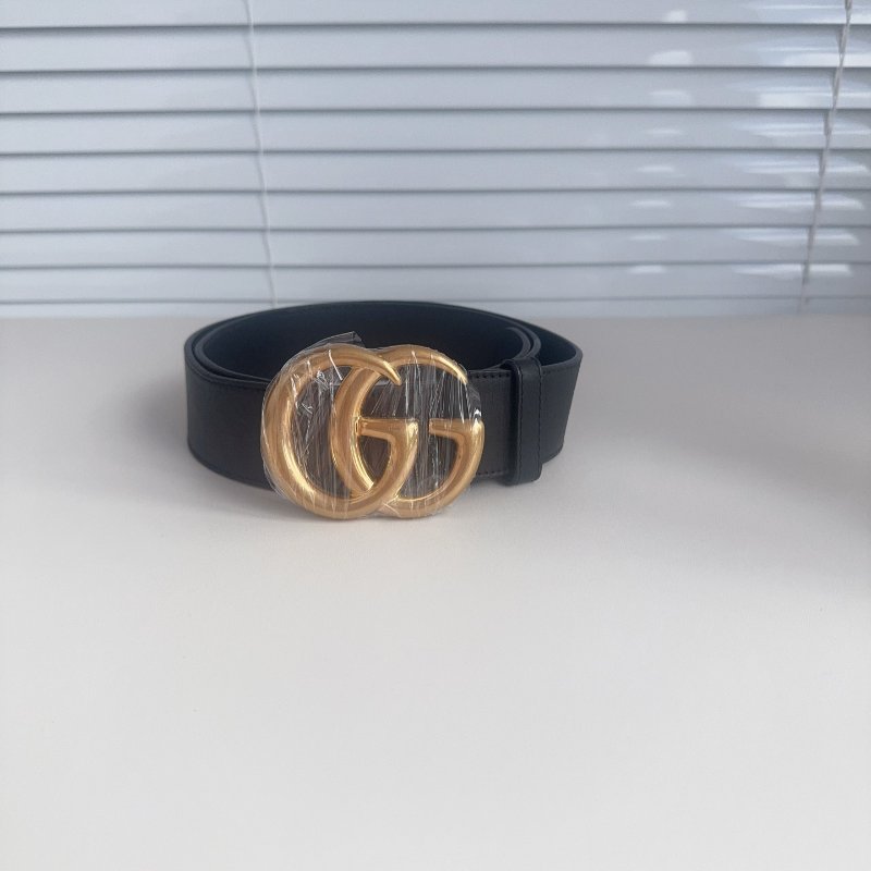 Gucci 古馳腰帶 黑色 長1m-8