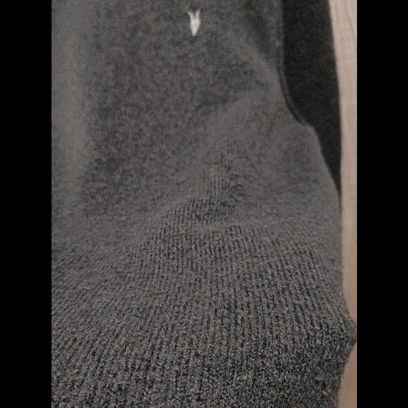 Allsaints Strike Crew 灰色 羊毛 駝毛 毛衣 針織衫 男M-9