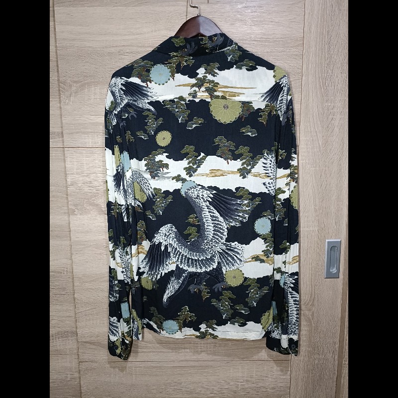 Allsaints Descent LS Shirt 花襯衫 夏威夷襯衫 開領襯衫 男XS-4