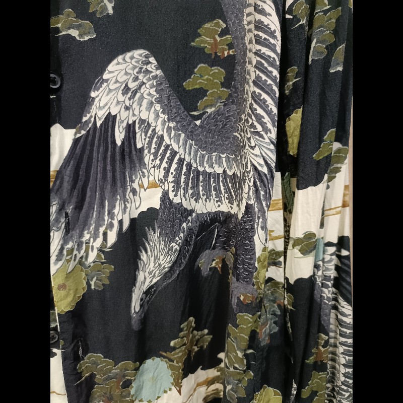 Allsaints Descent LS Shirt 花襯衫 夏威夷襯衫 開領襯衫 男XS-5