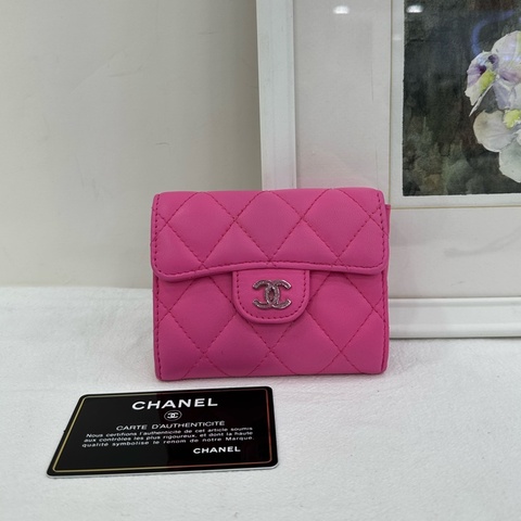 Chanel 短版皮夾 原始成色 27開