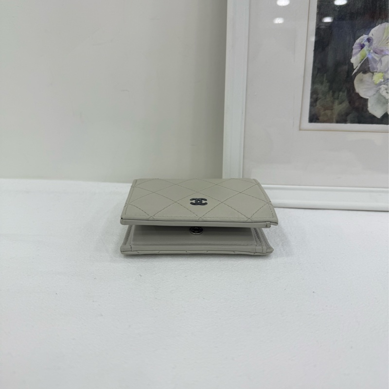 Chanel 短版皮夾 晶片-4