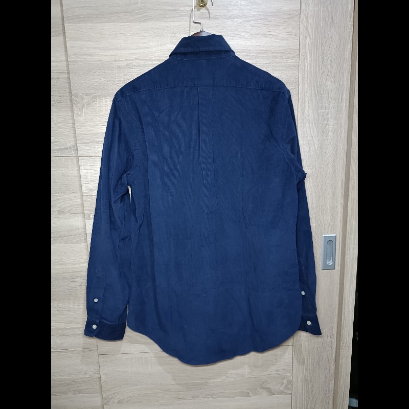 Polo Ralph Lauren Polo Bear 深藍 燈芯絨 小熊 襯衫 男M-4