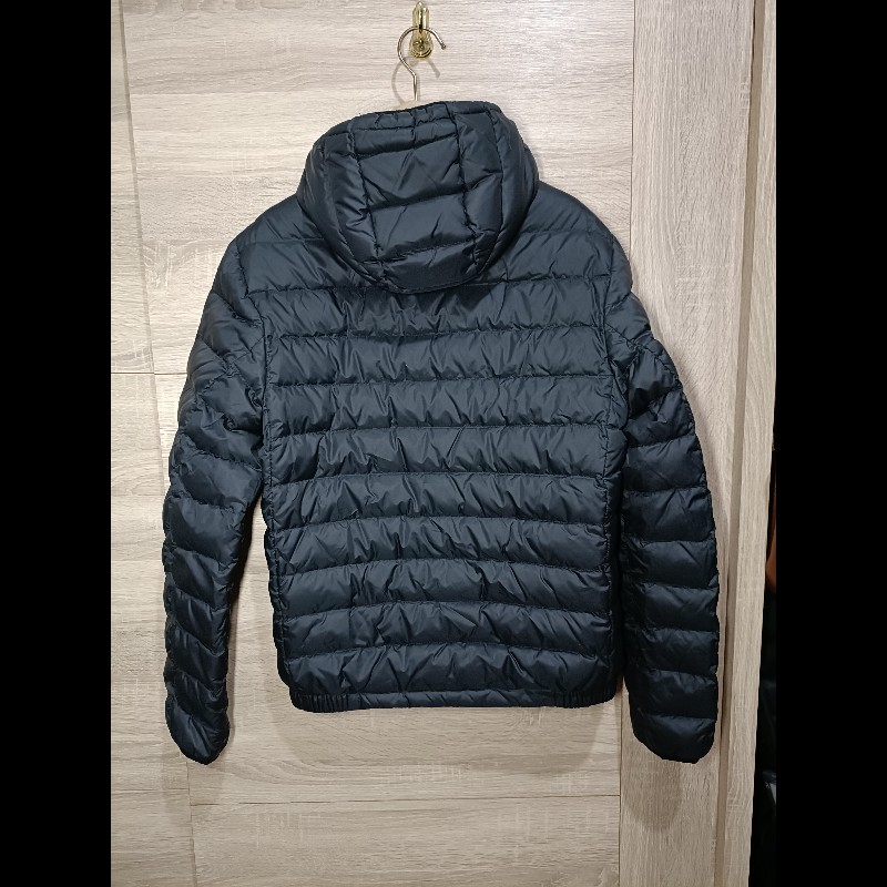 [微瑕] Polo Ralph Lauren RL 全黑 可收納 羽絨外套 連帽外套 男XS-3