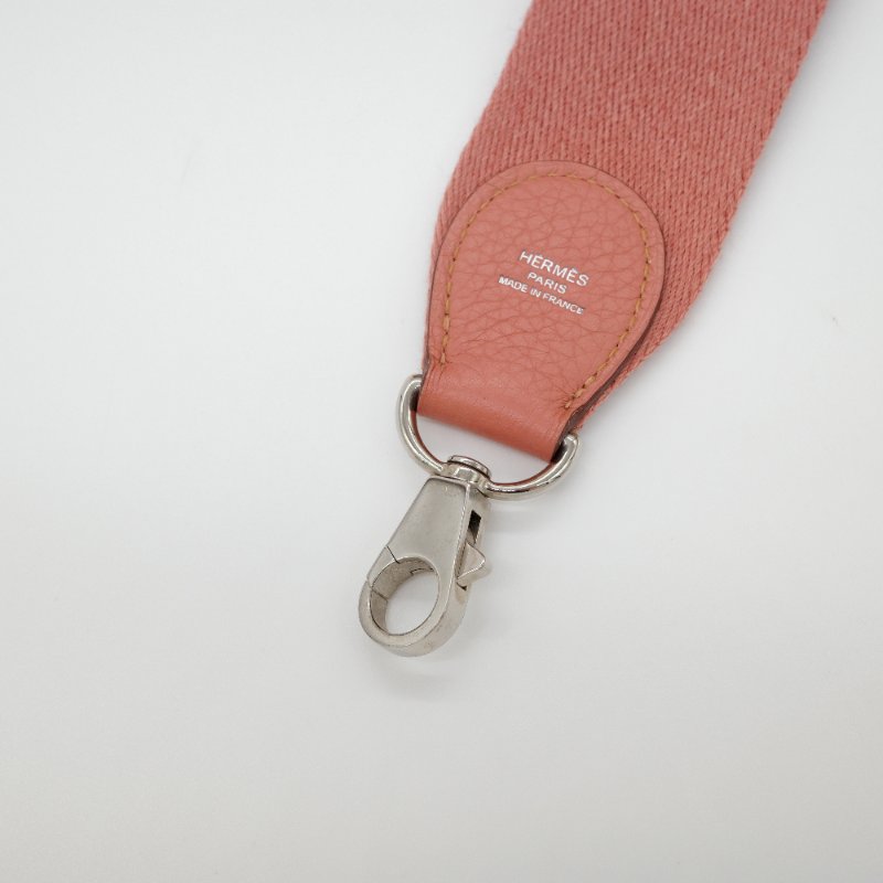 Hermès 愛馬仕 Kelly 32 橘粉色 銀扣 牛皮 手挽肩背兩用包-5