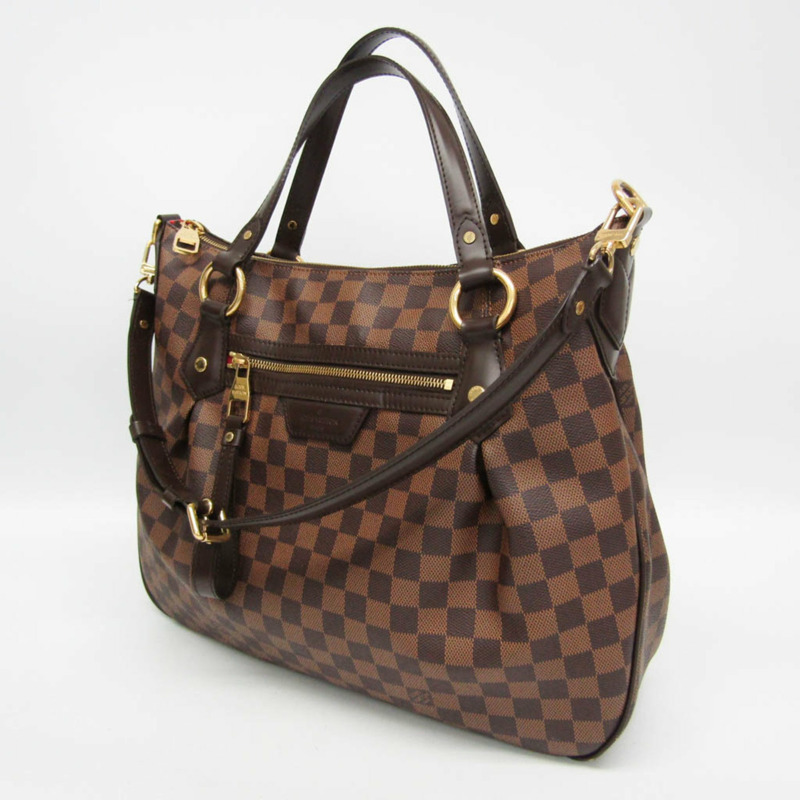 路易威登 Damier Evora MM N41131 女士手提包/單肩包 棕色，Ebene-15