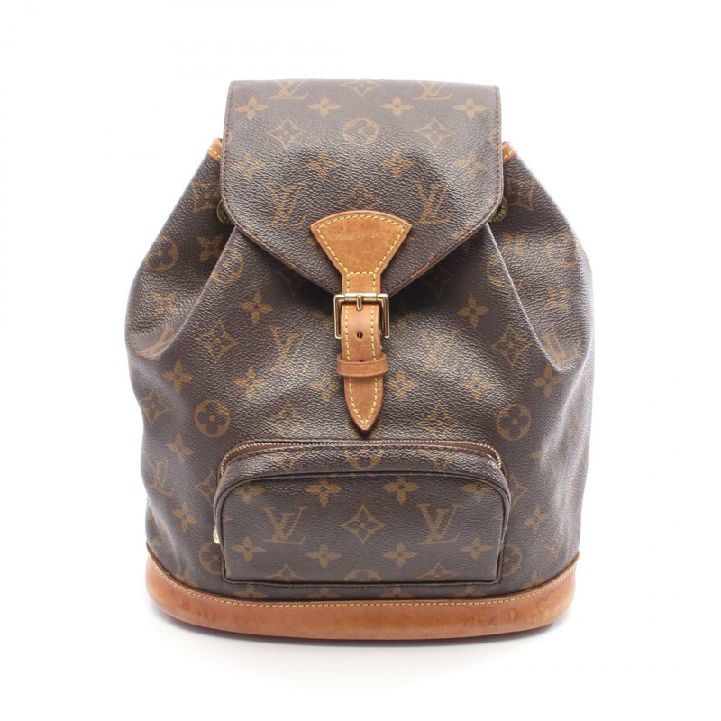 路易威登 Montsouris MM 背包 M51136 Monogram 帆布皮革 LV-0