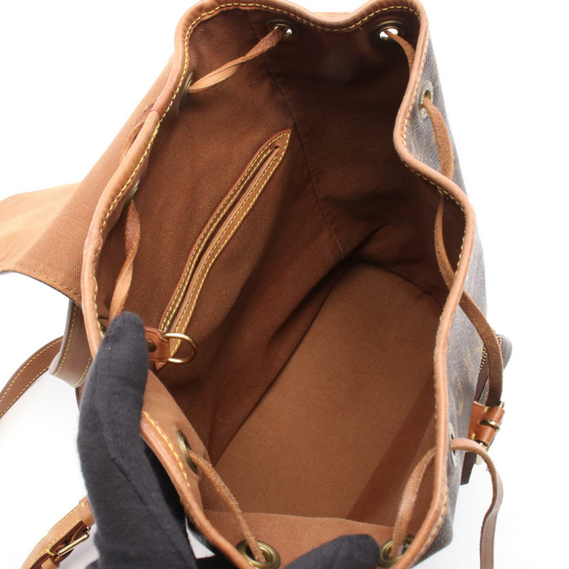 路易威登 Montsouris MM 背包 M51136 Monogram 帆布皮革 LV-2