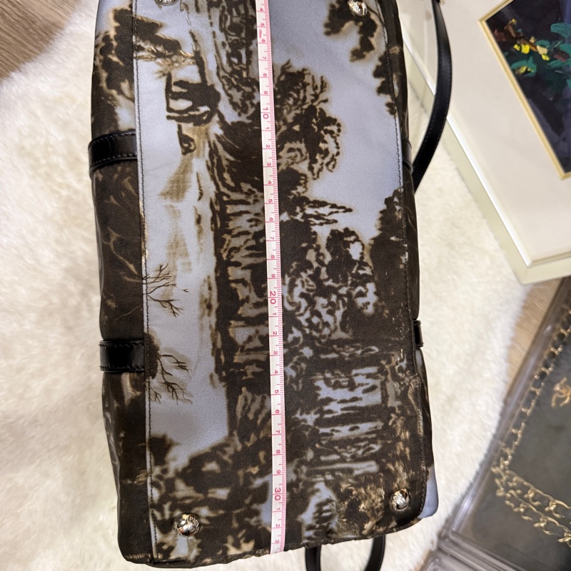 99新✨專櫃款七萬Prada經典黑色尼龍 藝術系列 防磨防潑水 超輕的降落傘布 斜背包 keep all、speedy、波士頓-47