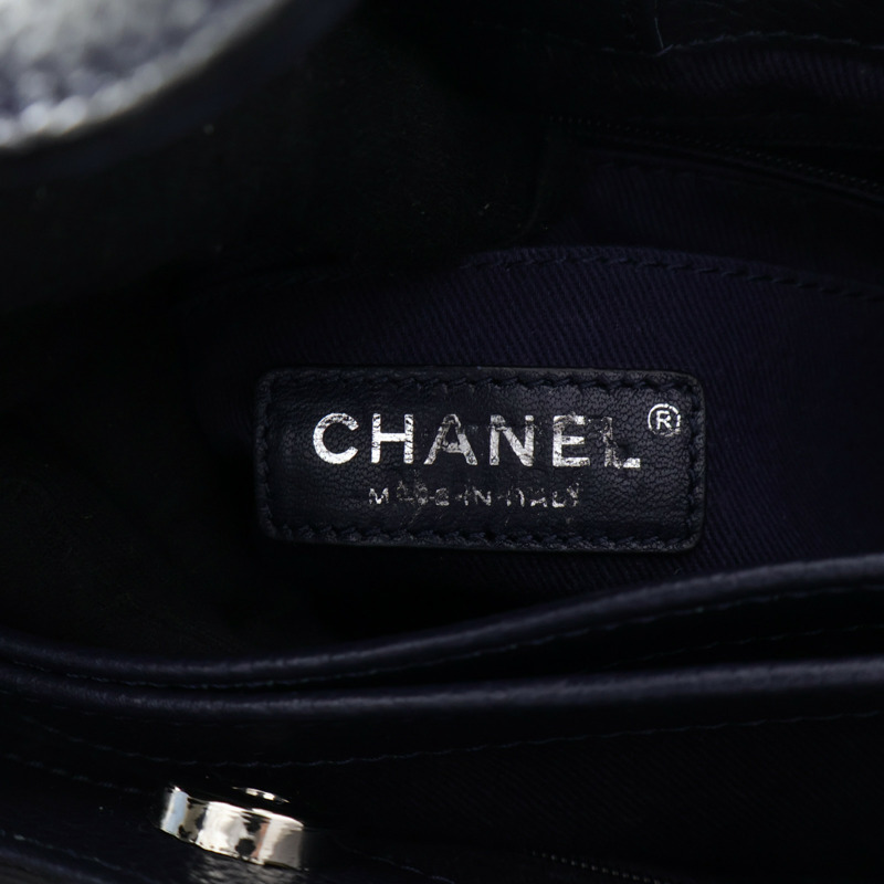 CHANEL 牛皮皮革Neo Executive Tote Mini銀扣手挽肩背兩用袋-11