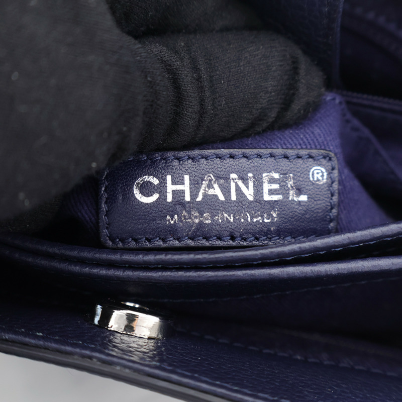 CHANEL 牛皮皮革Neo Executive Tote Mini銀扣手挽肩背兩用袋-12
