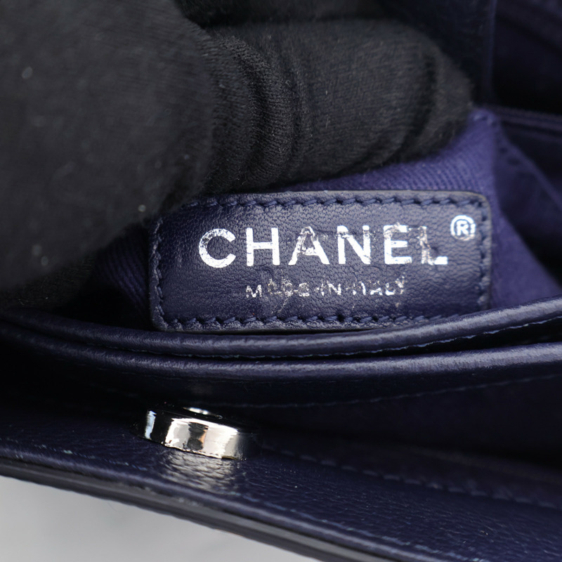 CHANEL 牛皮皮革Neo Executive Tote Mini銀扣手挽肩背兩用袋-13