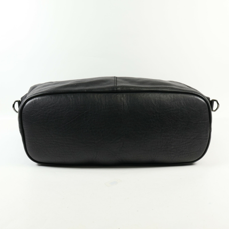 GIVENCHY 牛皮皮革2Way Shoulder Bag銀扣手挽肩背兩用袋-3