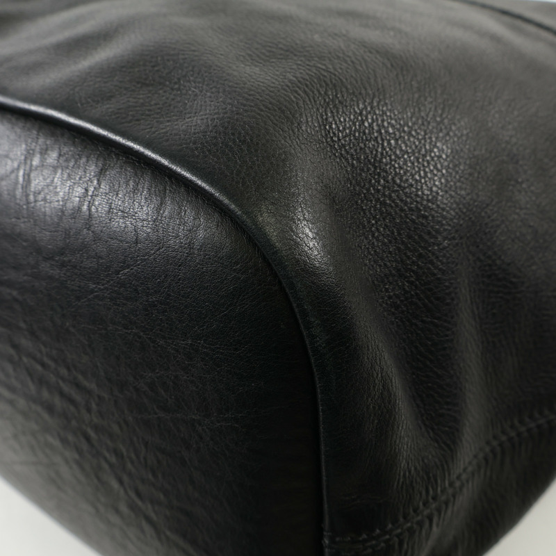 GIVENCHY 牛皮皮革2Way Shoulder Bag銀扣手挽肩背兩用袋-7