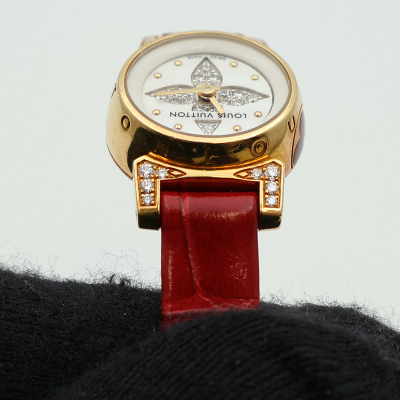 LOUIS VUITTON Tambour Bijou Watch Q151L-11
