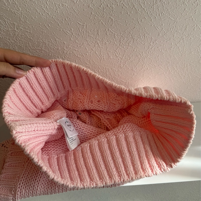 prada粉色針織背心-14