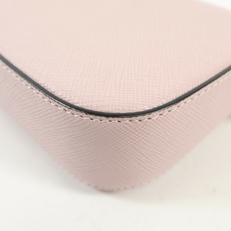 PRADA 牛皮皮革Shoulder Bag金扣肩背袋-11