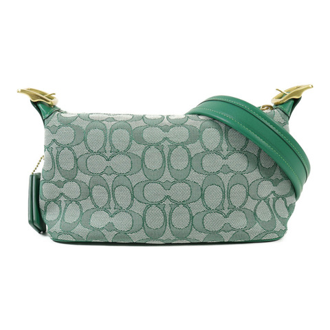 COACH 牛皮皮革Shoulder Bag金扣肩背袋