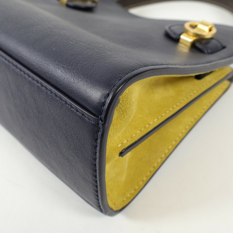 Tory Burch 牛皮皮革Shoulder Bag金扣肩背袋-7