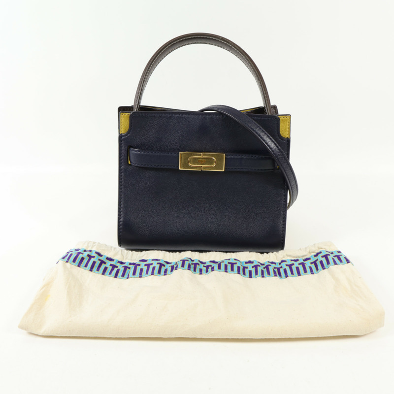 Tory Burch 牛皮皮革Shoulder Bag金扣肩背袋-8