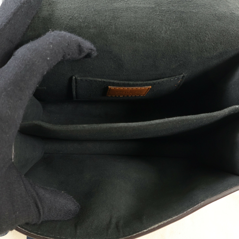 LOUIS VUITTON Monogram Reverse Mini Dauphine金扣肩背袋-12