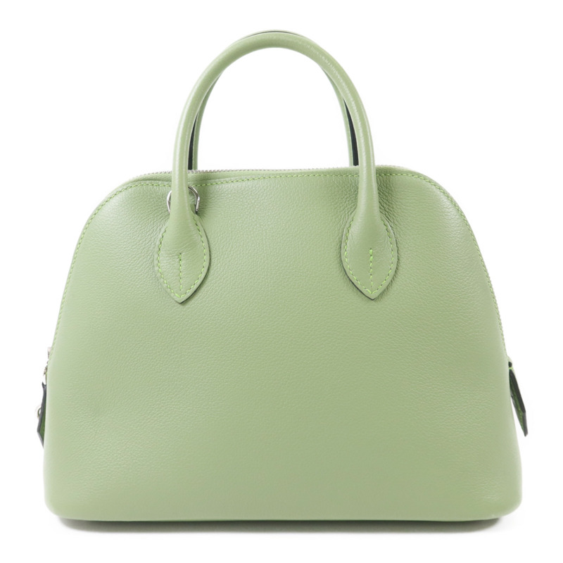 HERMES Evercolor皮革Bolide 27銀扣手挽肩背兩用袋-1
