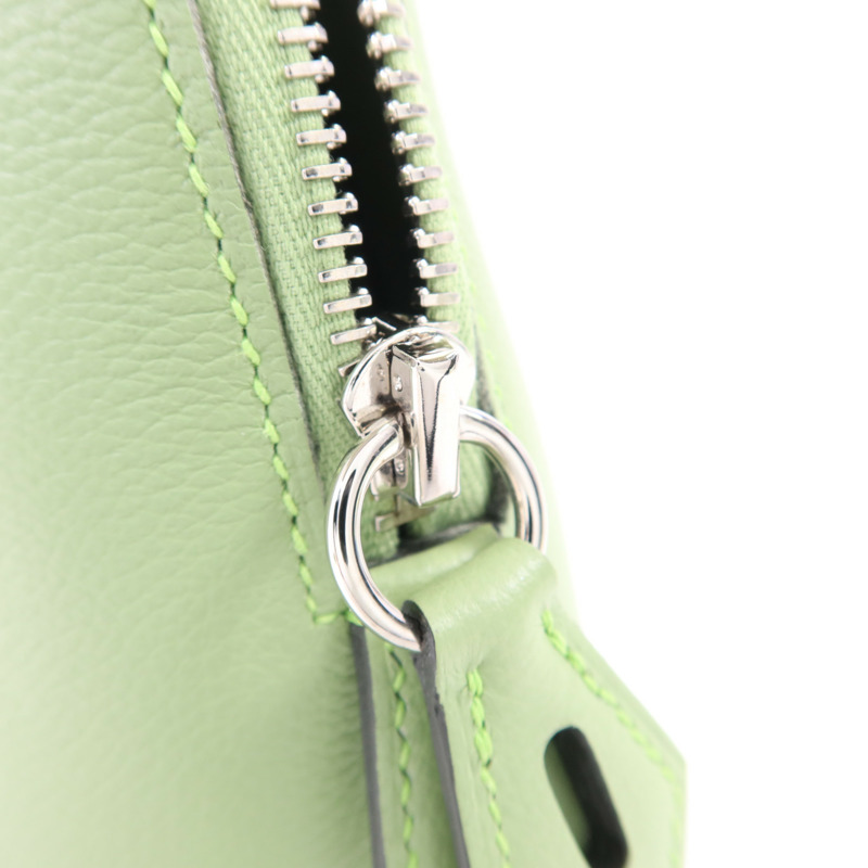 HERMES Evercolor皮革Bolide 27銀扣手挽肩背兩用袋-9