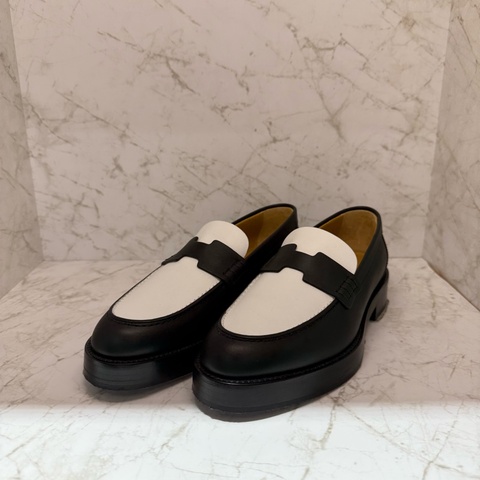 HERMES熊貓配色全皮穆勒鞋 _ 36