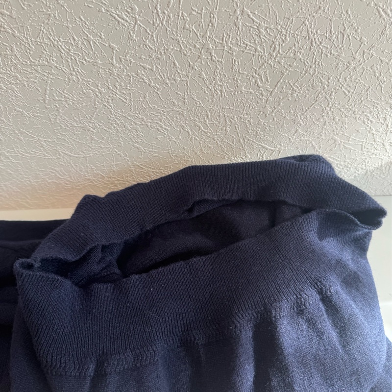 Gucci深藍v領針織毛衣-20