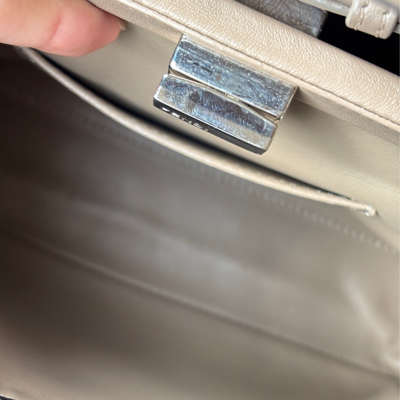 fendi peekaboo 最耐用的灰 小尺寸-13