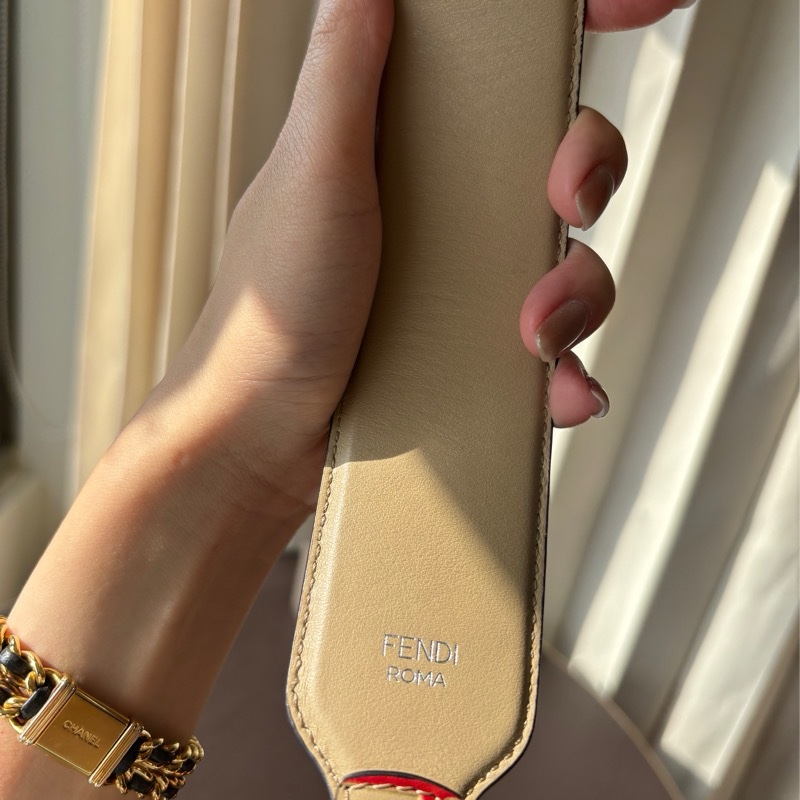 fendi ff logo背包肩帶-9