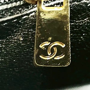 ＊奢華大道國際精品＊【CH0712】CHANEL 黑色魚子醬DECA MATELASSE 金釦鍊帶肩背包-6