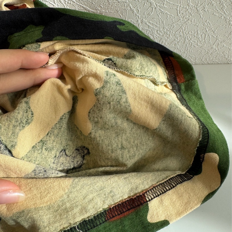 克羅心 迷彩嘴唇短袖上衣-20