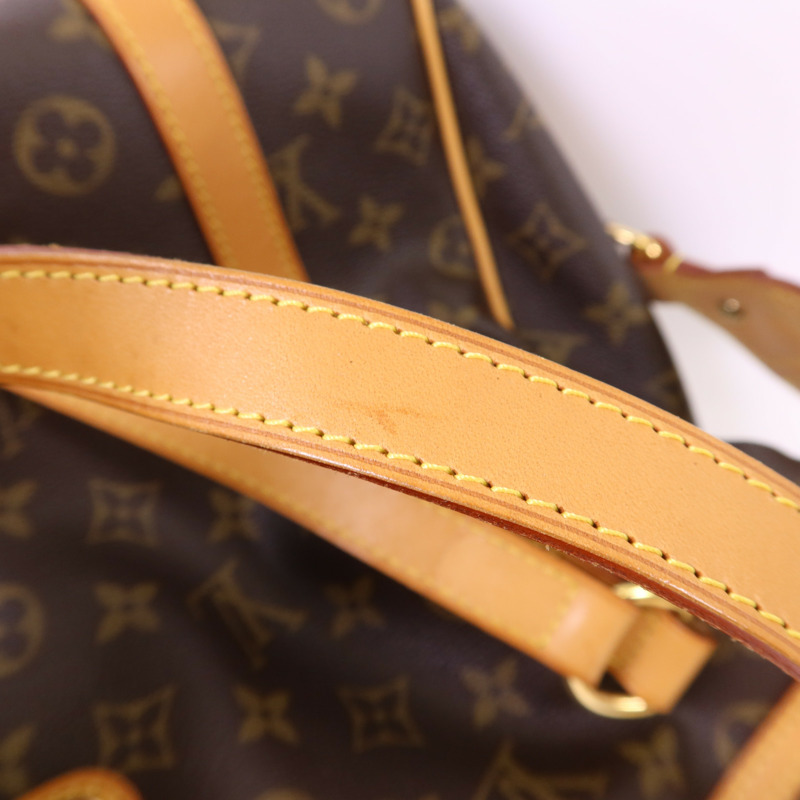 LOUIS VUITTON Monogram Stresa PM金扣肩背袋棕色-20