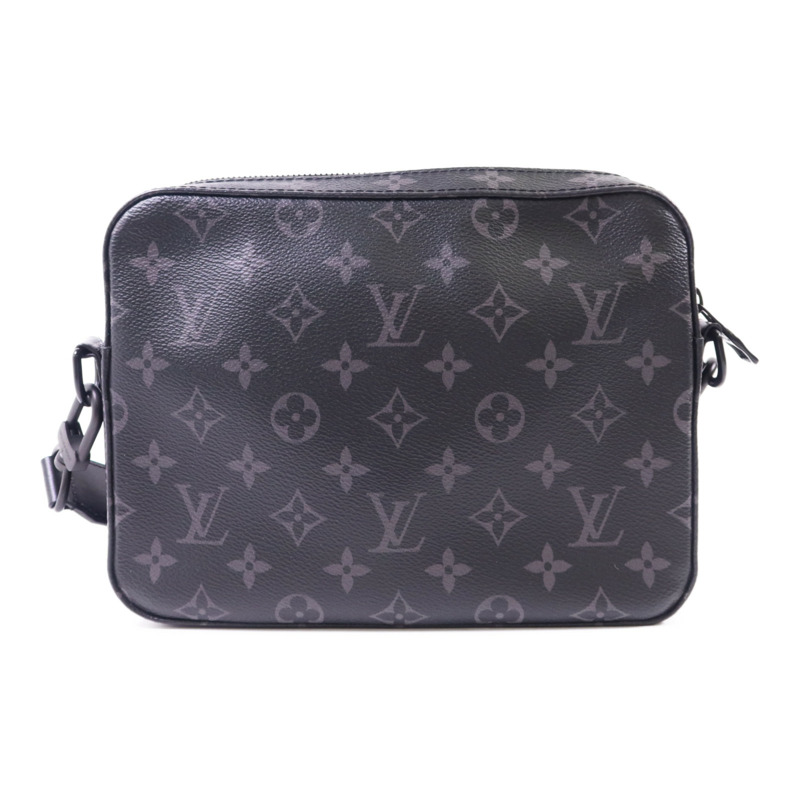 LOUIS VUITTON Monogram Eclipse Steamer肩背袋-1