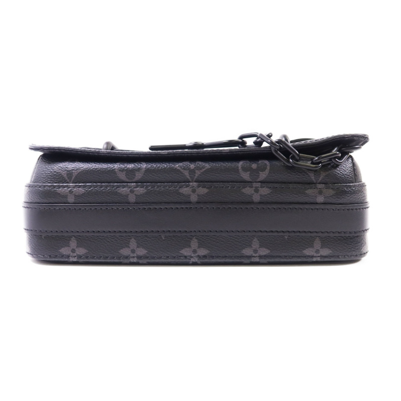 LOUIS VUITTON Monogram Eclipse Steamer肩背袋-3