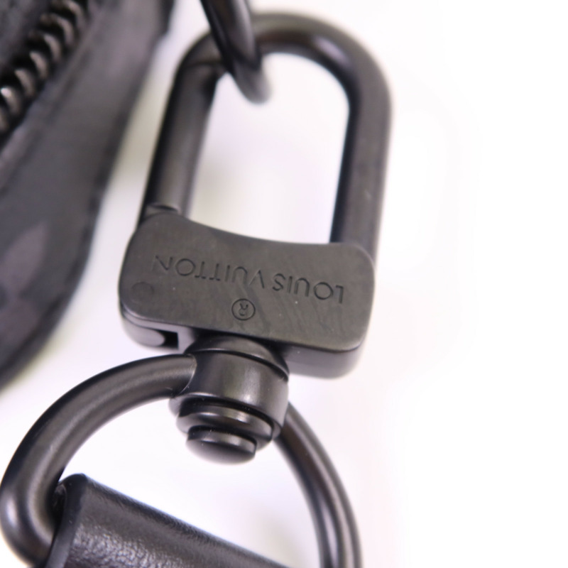 LOUIS VUITTON Monogram Eclipse Steamer肩背袋-12