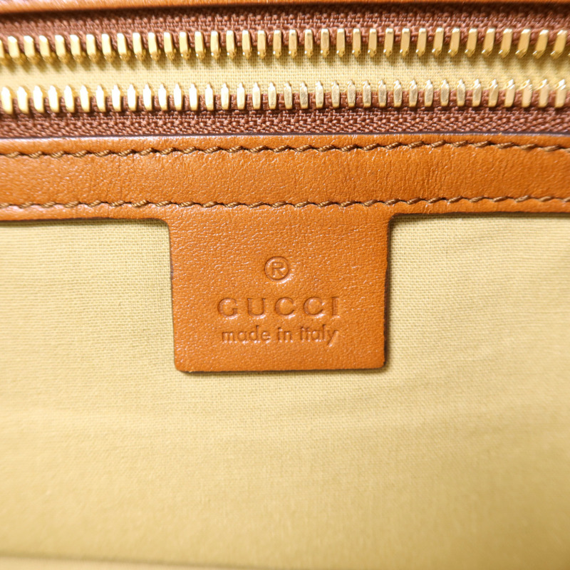 GUCCI 帆布Sherry Line Vintage Tote Bag金扣手挽肩背兩用袋-7