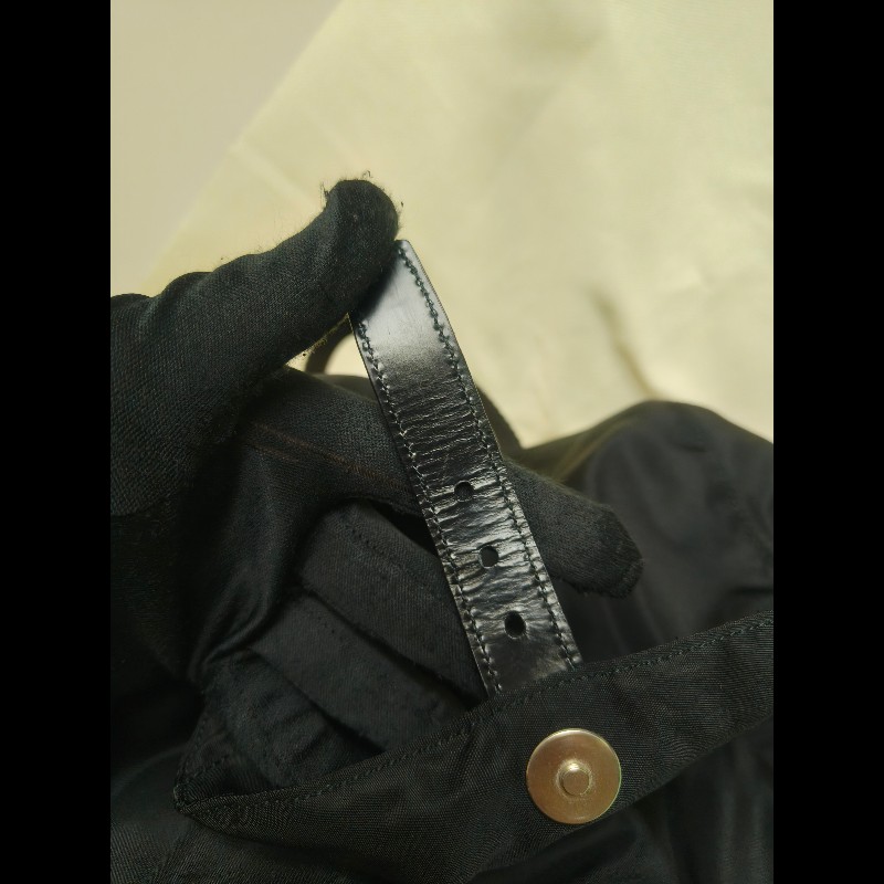 🔥年終狂降🔥【限時降價只到12/31】【8成新】㊣✨PRADA✨普拉達 黑色 帆布 皮革 口袋 中型 後背包 /二手包/二手精品🌳二手樹屋🌳-28