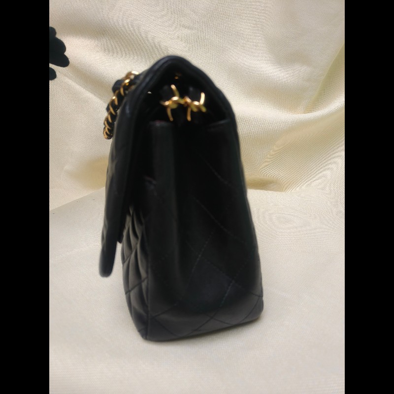 🔥年終狂降🔥【限時降價只到12/31】㊣✨Chanel✨（附購證）香奈兒 小香 Jumbo 30 黑金 羊皮 雷標 保卡 掀蓋 菱格紋 皮穿鏈 單肩包 鏈條包 信封包 斜背包/二手包/二手精品/保證正品🌳二手樹屋🌳-3