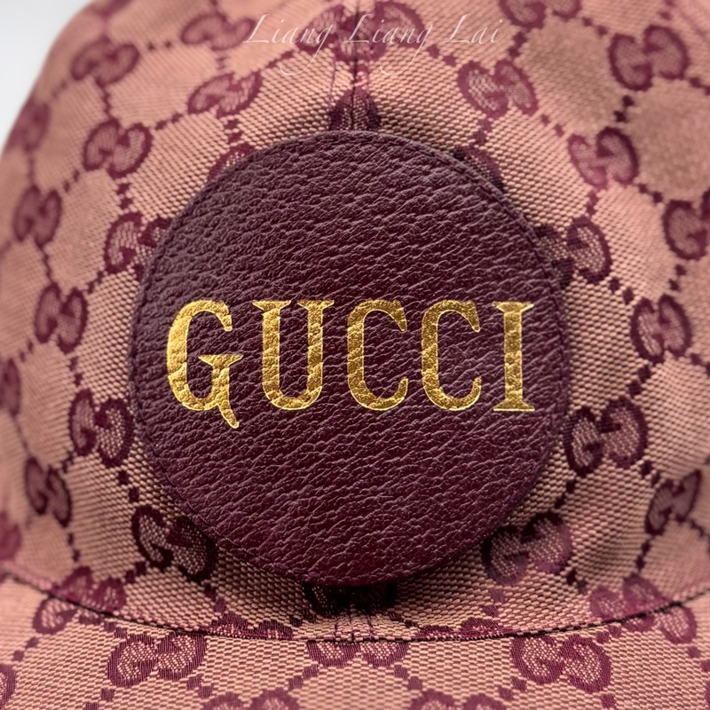 GUCCI GG Monogram 帆布復古棒球帽-10